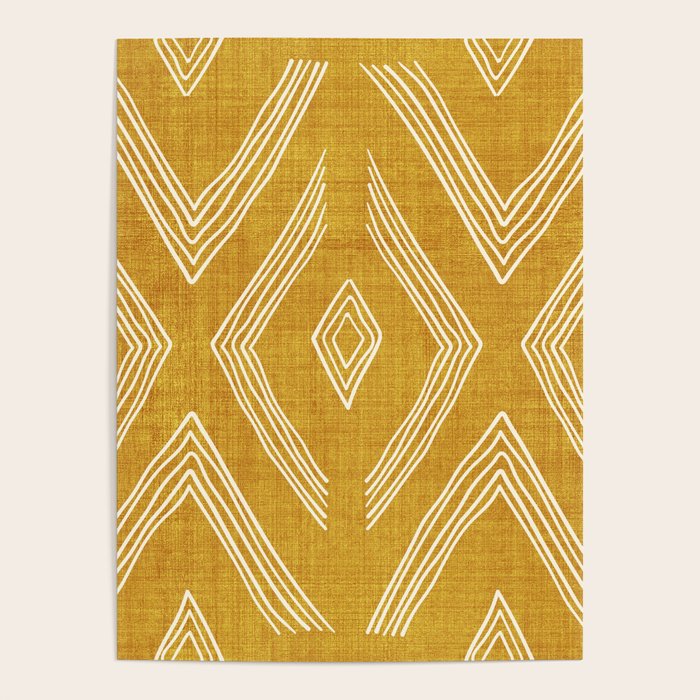 Birch in Gold Poster Gallery Image 4
