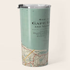 Vintage Map of Cape Cod (1917) Travel Mug Gallery Image 3