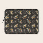 Year of the Snake - 2025 Calendar - Black Laptop Sleeve Gallery Image 1