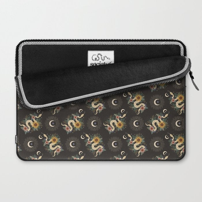 Year of the Snake - 2025 Calendar - Black Laptop Sleeve Gallery Image 2