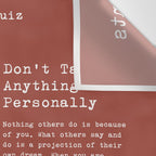 The Four Agreements Brown Wall Tapestry Gallery Image 3