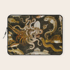 Pompeii Mosaic Ocean Creatures  Laptop Sleeve Gallery Image 1