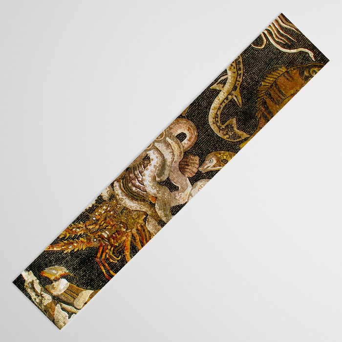 Pompeii Mosaic Ocean Creatures  Table Runner Gallery Image 3
