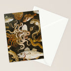 Pompeii Mosaic Ocean Creatures  Stationery Card Gallery Image 2