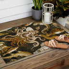 Pompeii Mosaic Ocean Creatures  Outdoor Rug Gallery Image 2