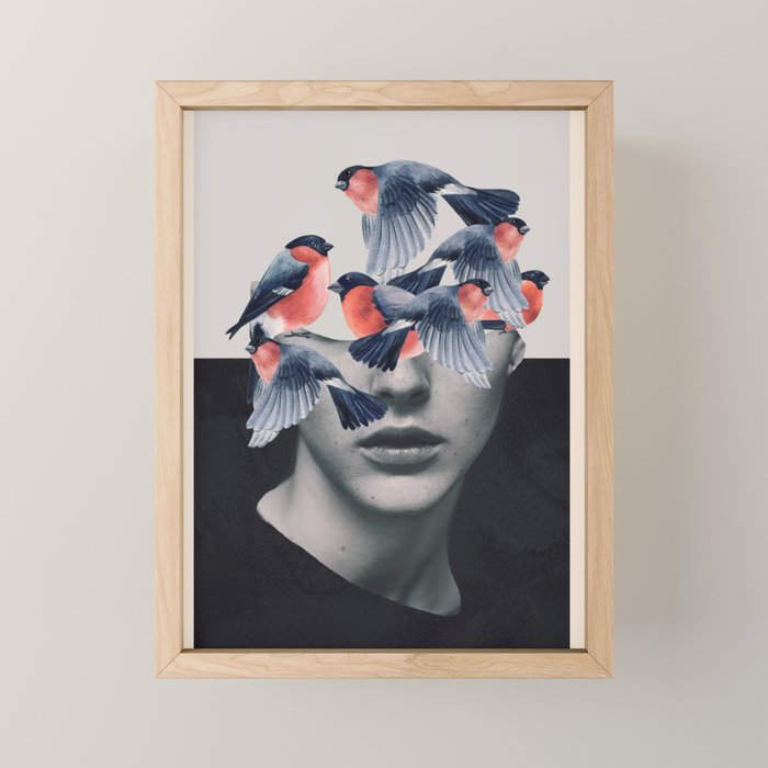 Birds Mini Art Print Gallery Image 1