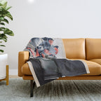 Birds Throw Blanket Gallery Image 1