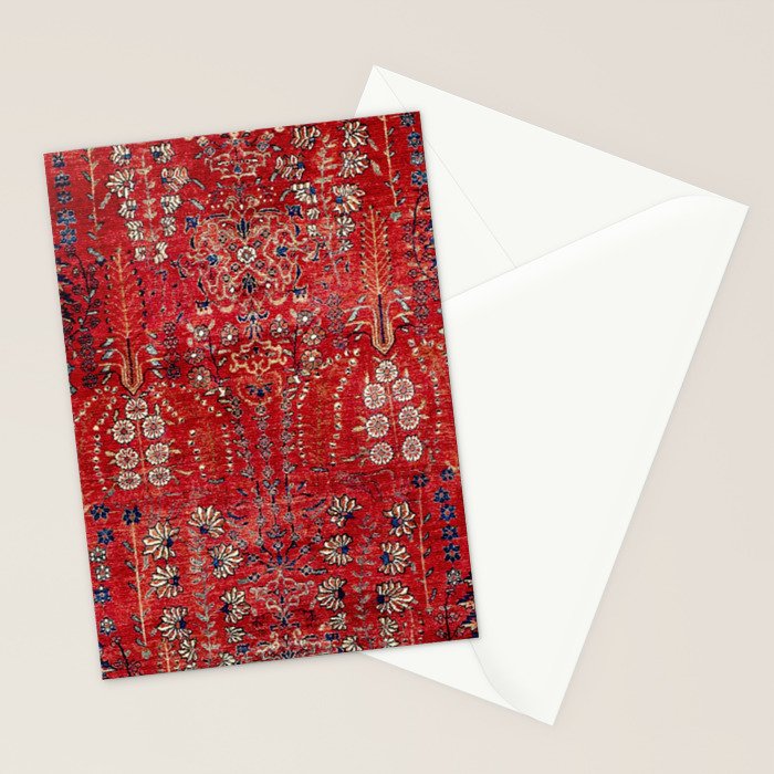 Sultanabad Arak West Persian Rug Print Stationery Card Gallery Image 2
