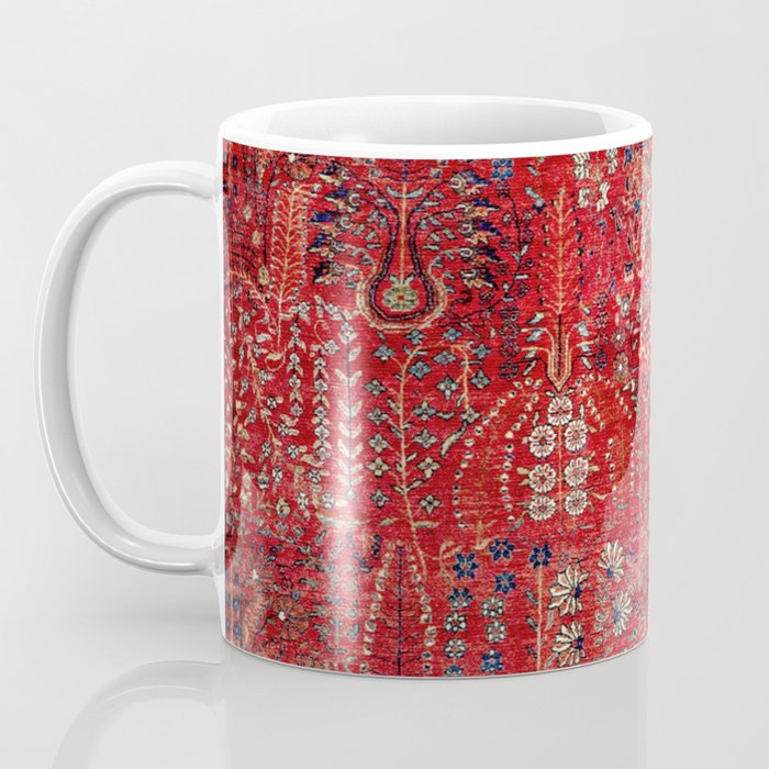 Sultanabad Arak West Persian Rug Print Coffee Mug Gallery Image 3