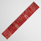 Sultanabad Arak West Persian Rug Print Table Runner Gallery Image 3