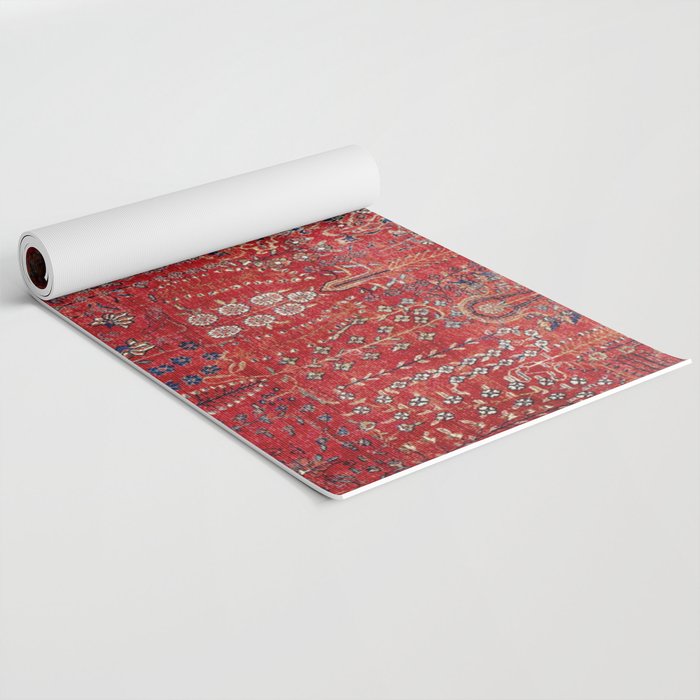 Sultanabad Arak West Persian Rug Print Yoga Mat Gallery Image 2