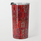Sultanabad Arak West Persian Rug Print Travel Mug Gallery Image 3