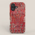 Sultanabad Arak West Persian Rug Print iPhone Case Gallery Image 1