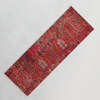 Sultanabad Arak West Persian Rug Print Yoga Mat Gallery Image 1
