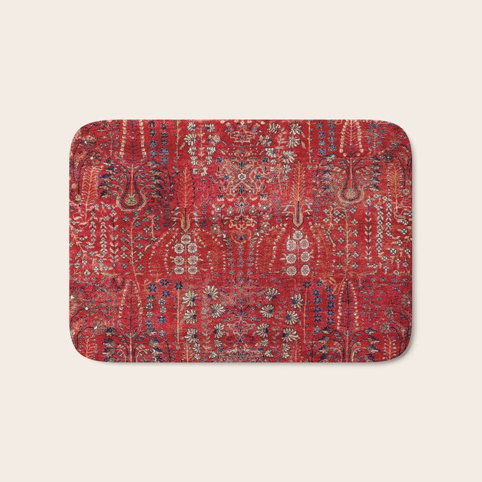 Sultanabad Arak West Persian Rug Print Bath Mat Gallery Image 1