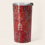 Sultanabad Arak West Persian Rug Print Travel Mug Gallery Image 2