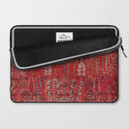 Sultanabad Arak West Persian Rug Print Laptop Sleeve Gallery Image 2