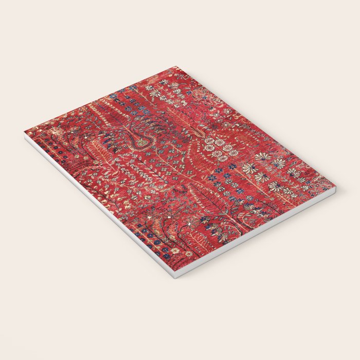 Sultanabad Arak West Persian Rug Print Notebook Gallery Image 3