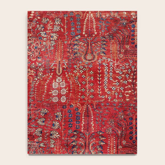 Sultanabad Arak West Persian Rug Print Notebook Gallery Image 4