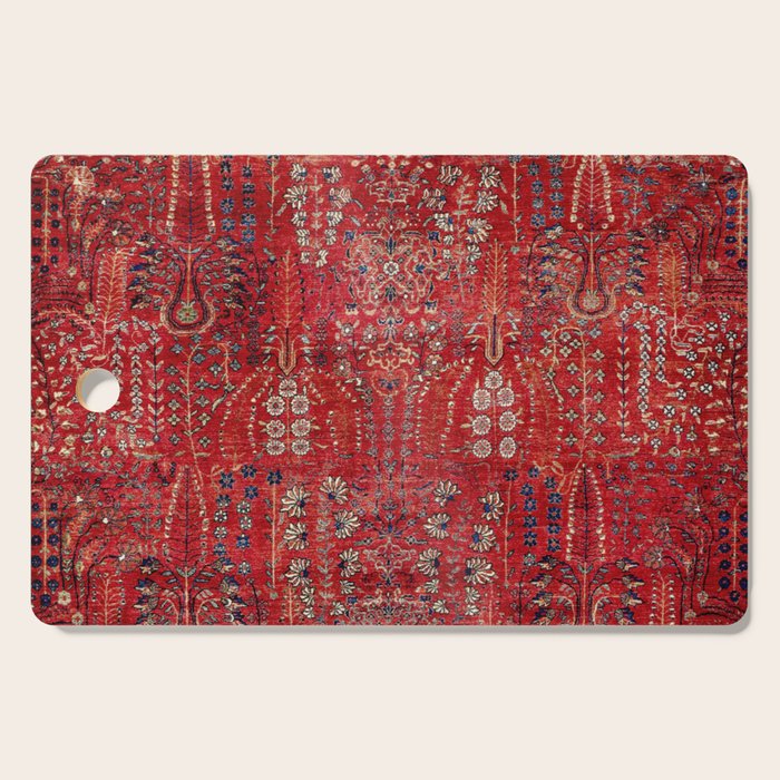 Sultanabad Arak West Persian Rug Print Cutting Board Gallery Image 1