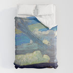 Tom Thomson Clouds ("The Zeppelins") 1915 Canadian Landscape Artist Comforter Gallery Image 6