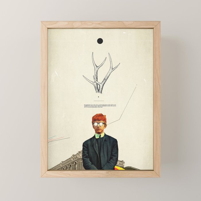 Bright Posture Mini Art Print Gallery Image 1