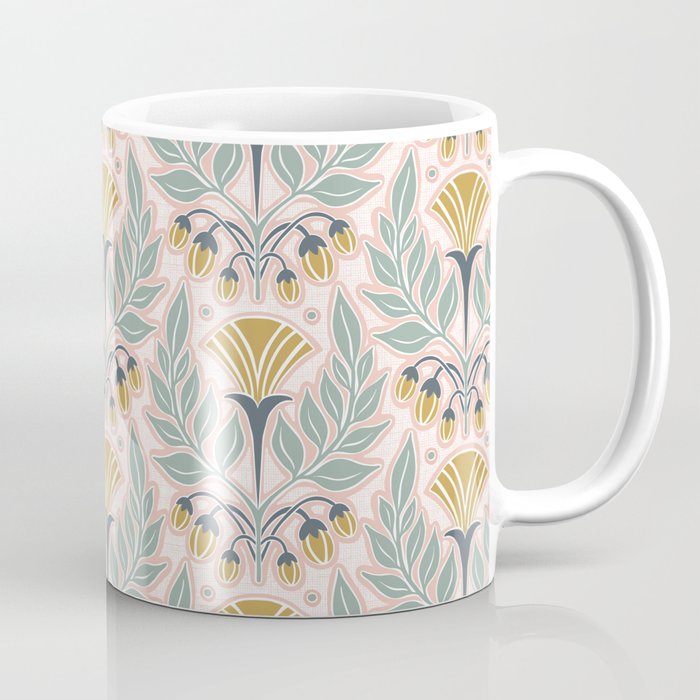 La Floraison - Blush Pink Coffee Mug Gallery Image 1
