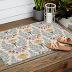La Floraison - Blush Pink Outdoor Rug Gallery Image 2