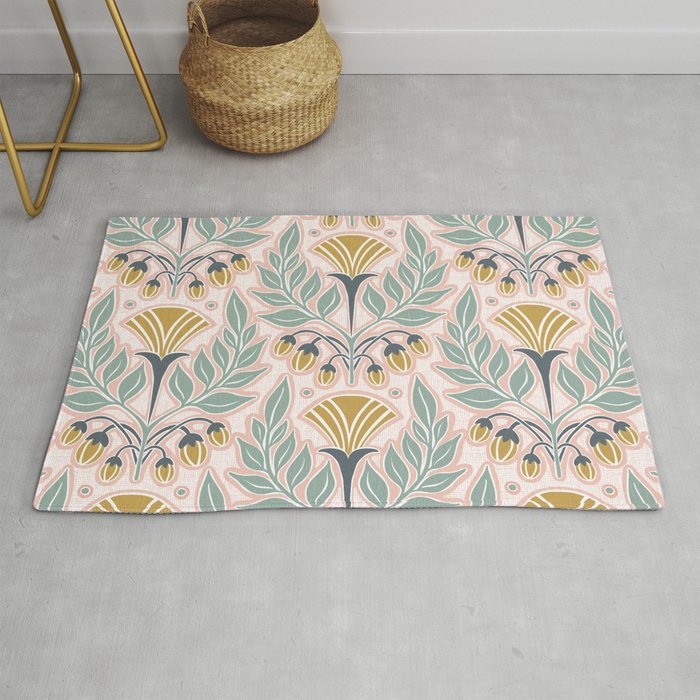 La Floraison - Blush Pink Rug Gallery Image 1
