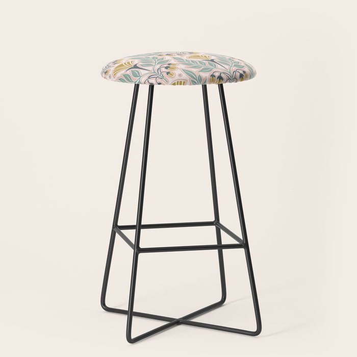 La Floraison - Blush Pink Stool Gallery Image 1