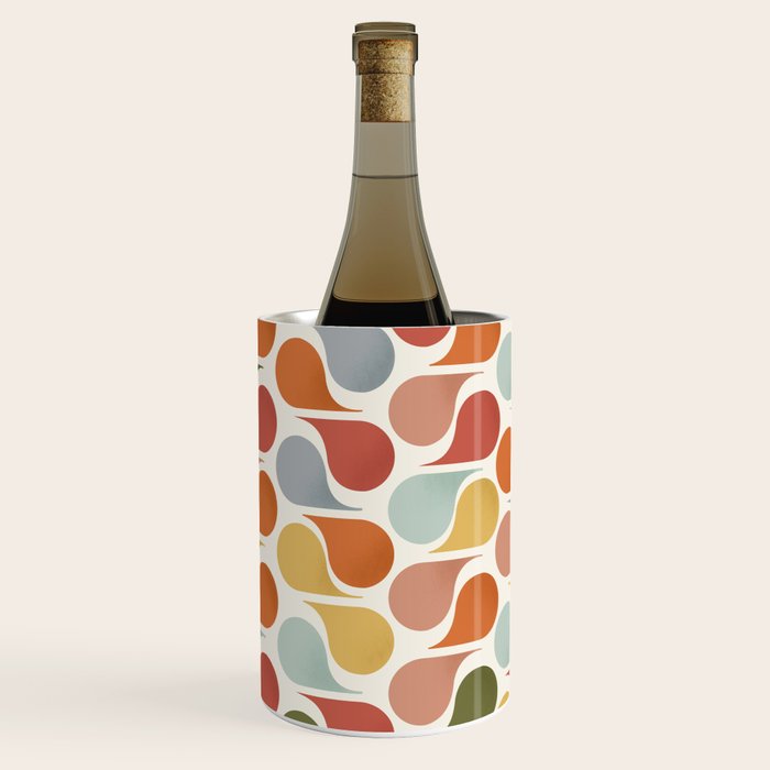 retro pattern no4 Wine Chiller Gallery Image 3