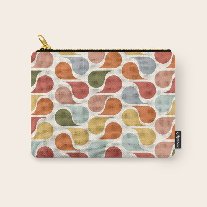 retro pattern no4 Carry All Pouch Gallery Image 1
