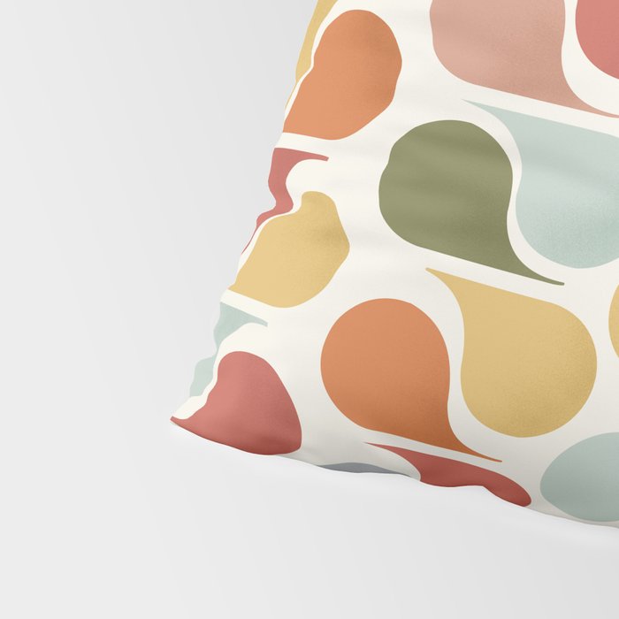 retro pattern no4 Pillow Sham Gallery Image 4