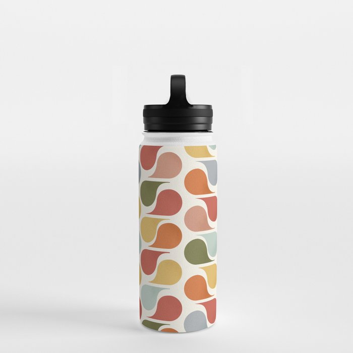 retro pattern no4 Water Bottle Gallery Image 3