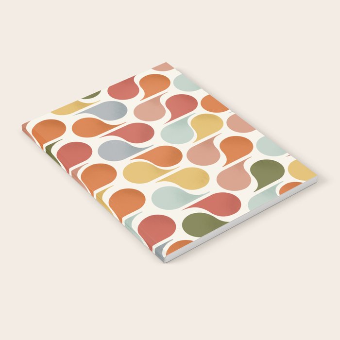 retro pattern no4 Notebook Gallery Image 2