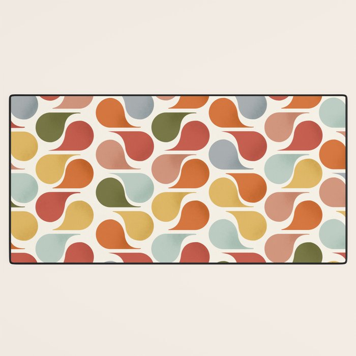 retro pattern no4 Desk Mat Gallery Image 3