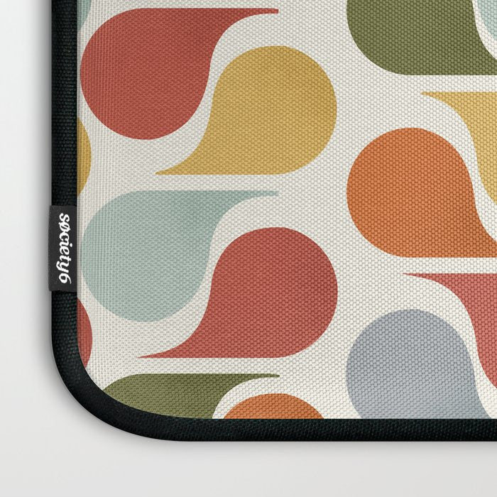 retro pattern no4 Laptop Sleeve Gallery Image 3