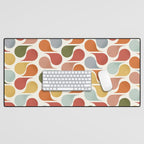 retro pattern no4 Desk Mat Gallery Image 1
