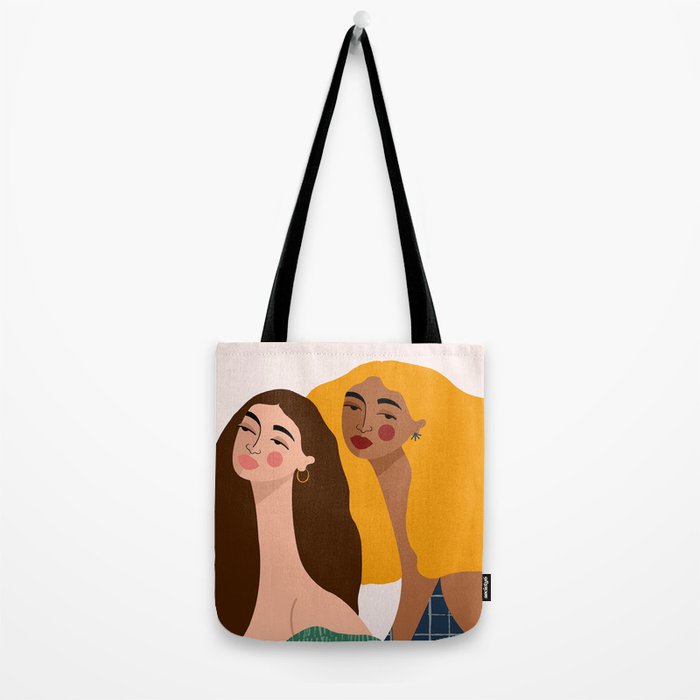 Girl Power Friendship Tote Bag Gallery Image 2