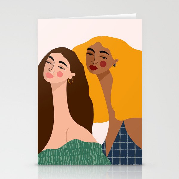 Girl Power Friendship Stationery Card Gallery Image 2