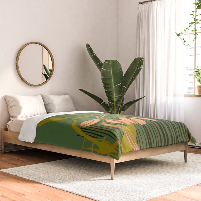 Greenery Market New York Comforter Gallery Image 2