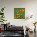 Greenery Market New York Wood Wall Art Gallery Image 2