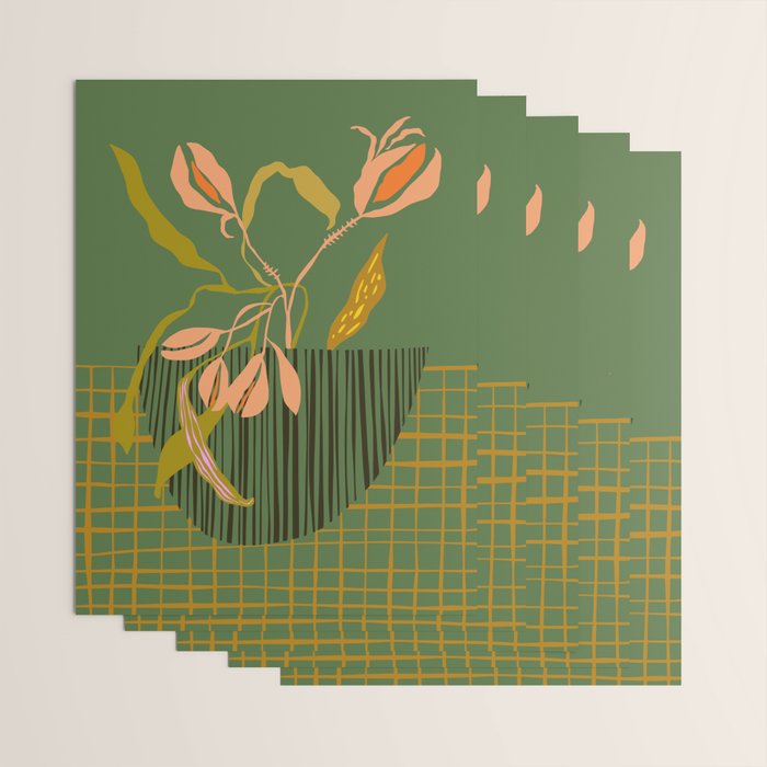 Greenery Market New York Wrapping Paper Gallery Image 3
