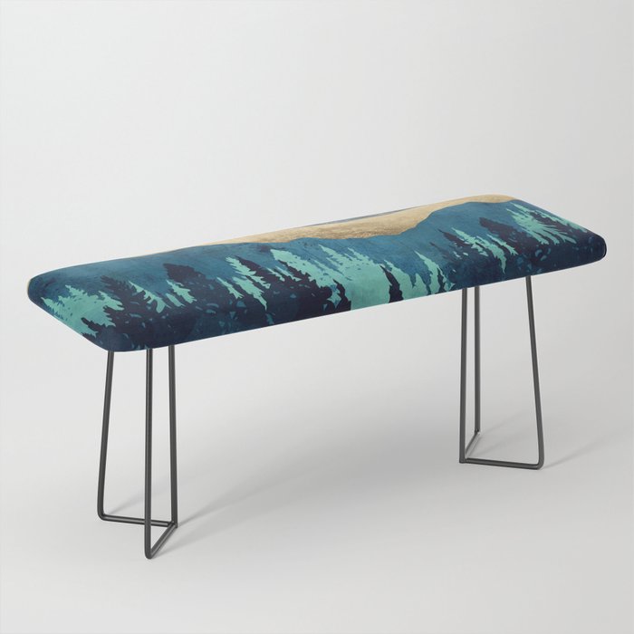 Blue Forest Bench Gallery Image 1