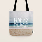 My Happy Place (Beach) Tote Bag Gallery Image 1
