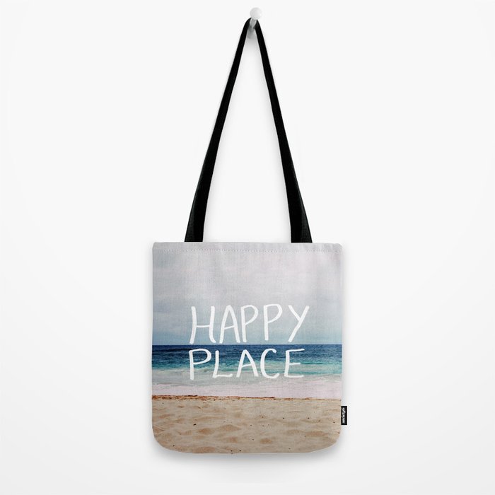 My Happy Place (Beach) Tote Bag Gallery Image 2