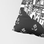 âRiding Out From The Abbeyâ by Aubrey Beardsley Pillow Sham Gallery Image 4