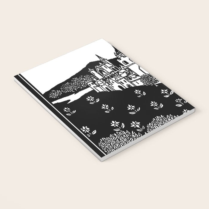 âRiding Out From The Abbeyâ by Aubrey Beardsley Notebook Gallery Image 3