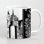 âRiding Out From The Abbeyâ by Aubrey Beardsley Coffee Mug Gallery Image 1