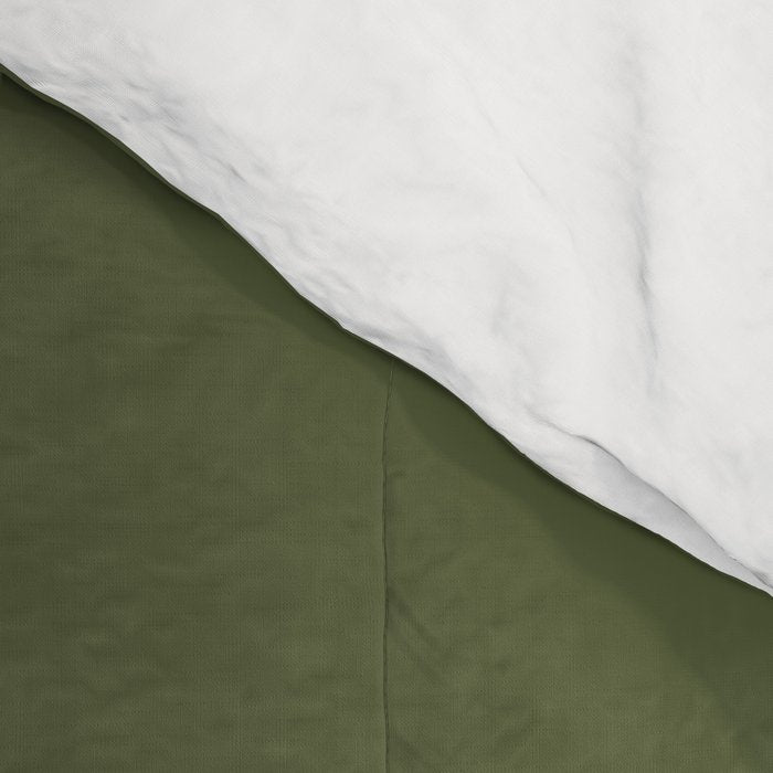 Solid Moss Green Comforter Gallery Image 4